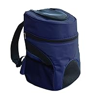 Small dog cat backpack pet backpack outing pet backpack portable pet travel backpack double shoulder strap breathable backpack (3)
