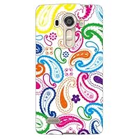 Second Skin Paisley White/for ISAI Vivid LGV32/au ALGV32-ABWH-101-C001