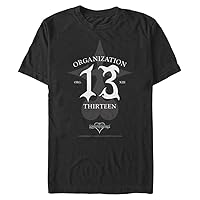 Disney Big & Tall Kingdom Hearts Organization Thirteen Men's Tops Short Sleeve Tee Shirt