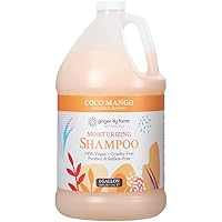 Botanicals Moisturizing Shampoo for All Hair Types, Coco Mango, 100% Vegan & Cruelty-Free, Coconut Mango Scent, 1 Gallon (128 fl oz) Refill