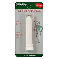 Jumbo Styptic Pencil, Treat and Seal Shaving Cuts Instantly, Anti-hemorrhaging Stick, First Aid Device, White, 1 oz