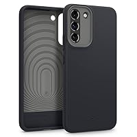 Caseology Nano Pop Silicone Case Compatible with Samsung Galaxy S22 Plus Case 5G (2022) - Black Sesame
