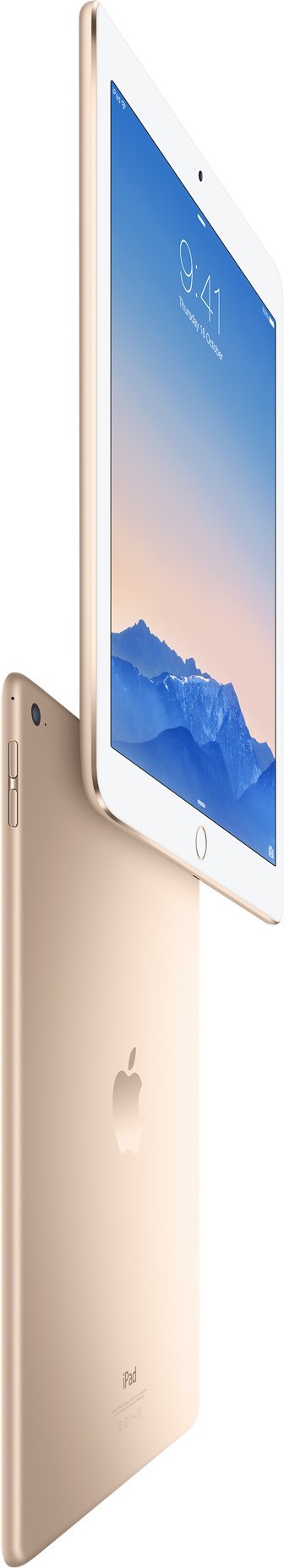 Apple iPad Air 2, 64GB, 4G + Wi-Fi - Gold (Renewed)