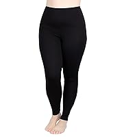 Women’s Ponte Pants, Slim Fit, Lightweight, Stretch, Comfort, Breathable, Leggings with 28” Inseam