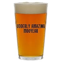 Udderly Amazing Mooyear - Beer 16oz Pint Glass Cup