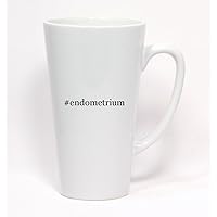 #endometrium - Hashtag Ceramic Latte Mug 17oz