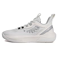 Men's high top Sneakers, Synthetic Leather Upper, Blade Rubber Outsole, Athletic Basketball Shoes