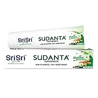 Sudanta 100g Herbal Fluoride-Free, Paraben-Free, Vegan, Natural Toothpaste with Ayurvedic Herbs