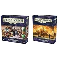 Fantasy Flight Games Arkham Horror The Card Game The Path to Carcosa Investigator and Campaign Expansion Bundle | Scary Mystery Games for Adults | Great for Game Night | Made