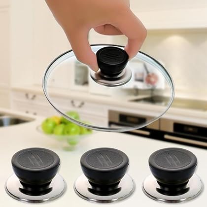 Generic Replacement Kitchen Lid Handle Cookware Anti Scalding Glass Pot Pan Cover Circular Holding Knob Cooking Kitchen Accessories Attractive design