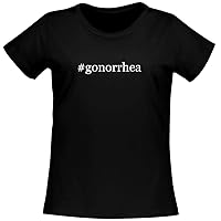 #gonorrhea - Women's Soft Comfortable Hashtag Short Sleeve T-Shirt