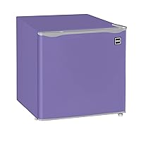 RCA RFR160-Purple Fridge, 1.6 Cubic Feet, Perfect for Skincare, Foods, Medications-Purple