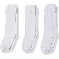 Jefferies Socks Girls 2-6X School Uniform Knee High 3 Pair Pack