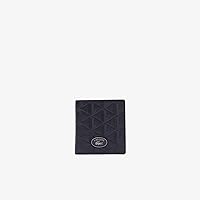 Lacoste Men's Compact Wallet, Black, One Size