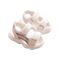 Kids Shoes Toddler Trendy Slippers Baby Sandals Prewalkers Shoes Kids Girls Dress Dance Anti-slip Open Toe Shoes Slippers