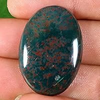 26.45Cts. 100% Natural Bloodstone Oval Cabochon Loose Gemstones 20mmX29mmX05mm