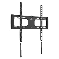 QualGear QG-TM-F-014 Universal Ultra Slim Fixed Wall Mount for Most 32-inch to 55-inch LED TVs/32-55 Black [UL Listed]