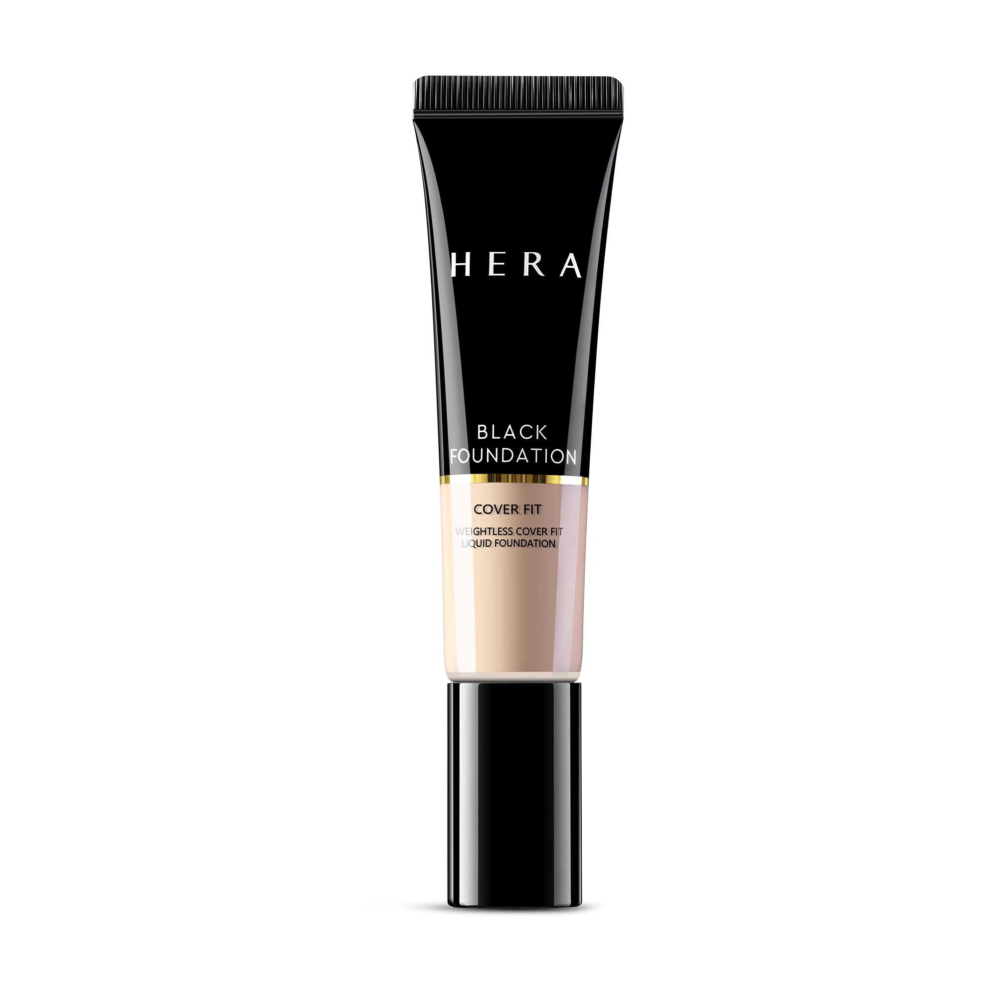 HERA Black Foundation Matte Makeup, Longwear and Oil-free, Jennie Picked Lightweight Cover Fit Liquid Concealer Foundation by Amorepacific (1.18 Fl...