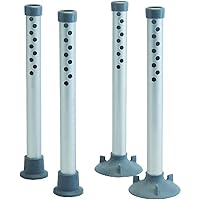 Lumex Replacement Legs with Flange Tips/Suction Cups for 7925A, 7927A and 7929 Transfer Benches, 1 Set, 79294A