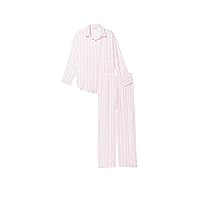 Victoria's Secret Cotton Modal Long Pajama Set, Women's Sleepwear (XS-XXL)