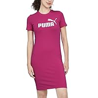 PUMA Standard Essentials Slim Tee Dress, Orchid Shadow, Small