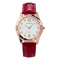 Women's Watch Temperament Female Watches, Rose Gold Watches, 18 Artificial Inlaid Gemstones, Noble Fashion Ladies Quartz