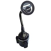 for MagSafe Cup Holder Phone Mount, Flexible Gooseneck Arm Car Cup Phone Holder, Super Strong Magnets Mount for iPhones & More