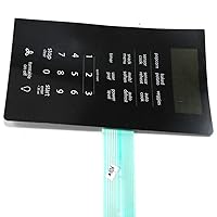 5304494105 Microwave Keypad Genuine Original Equipment Manufacturer (OEM) Part Black