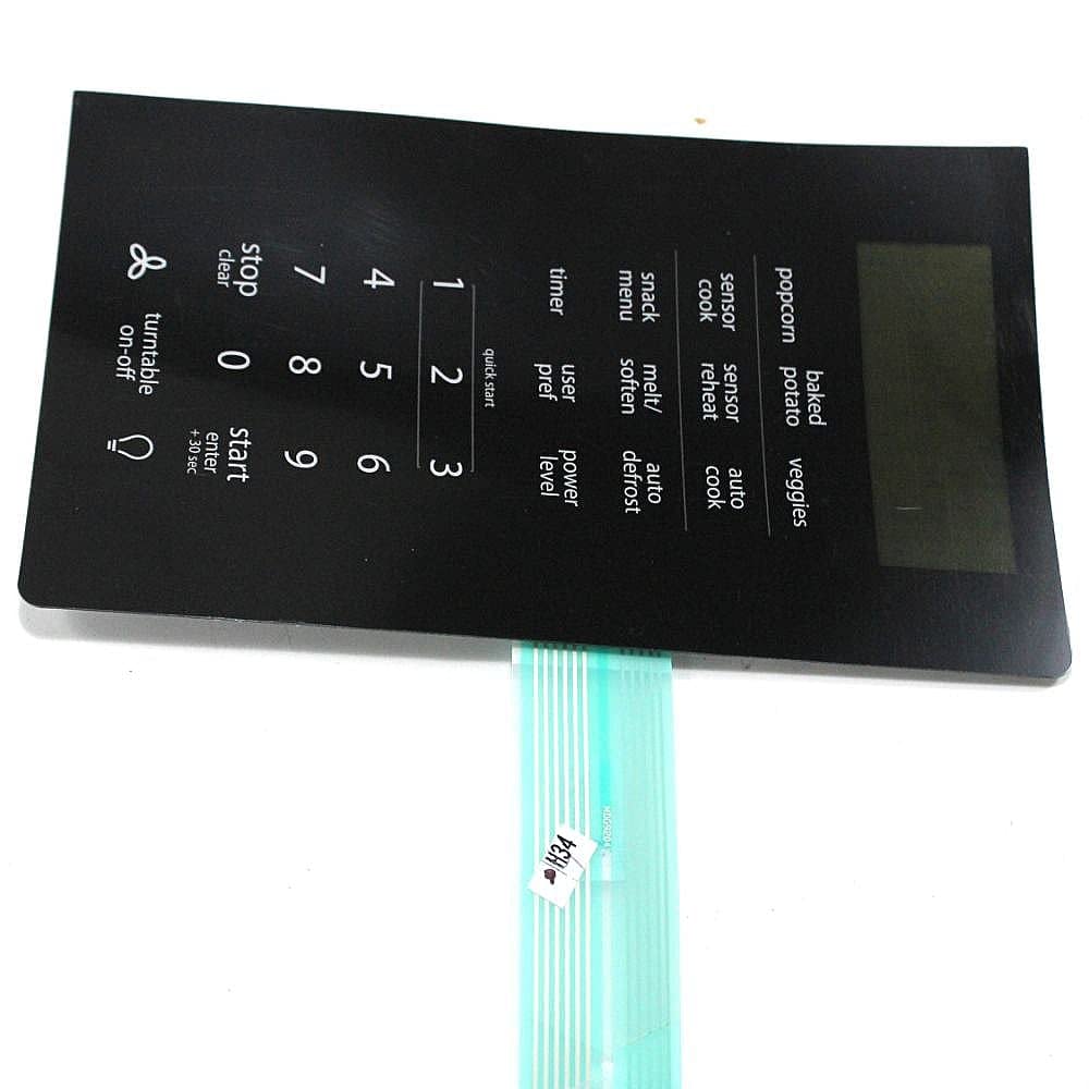 5304494105 Microwave Keypad Genuine Original Equipment Manufacturer (OEM) Part Black
