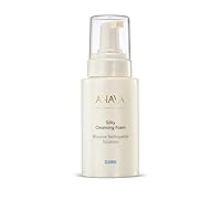 AHAVA Silky Cleansing Foam - Airy cleansing foam for gentle facial cleansing, effectively removes light makeup & dirt, tightens pores & rebalances pH, with Calendula, Babassu Oil & Osmoter, 6.8 Fl.Oz