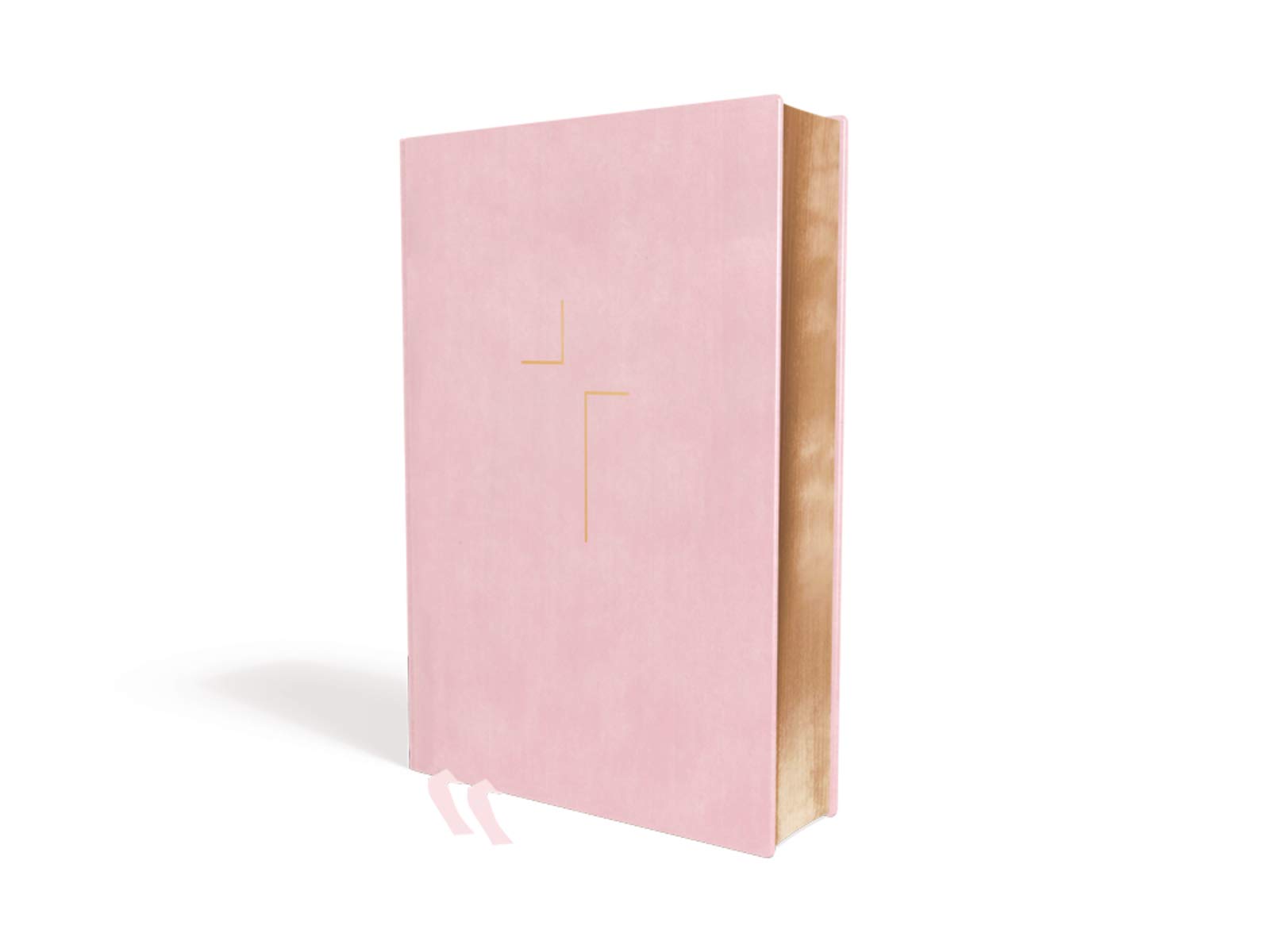 The Jesus Bible, NIV Edition, Leathersoft over Board, Pink, Comfort Print