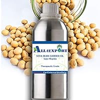 Pure SOYA Bean Carrier Oil (SOJA Hispida) Premium and Natural Quality Oil (A4E_CAR_0022, 100 ML)