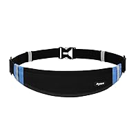 Running Belt, Expanded Pocket Running Fanny Pack, Water Resistant Reflective Waist Bag, Waist Band Pack for Running, Exercise, Cycling, Travel, Walking and Outdoor Activities for Men and Women