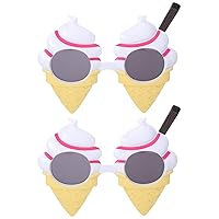 2 Pairs Funny Glasses Props Novelty Party Sunglasses adult party favors Party Decor kids glasses Birthday Party Sunglasses Creative Sunglasses fun sunglasses child summer apparel