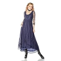40163 Women's Downton Abbey Vintage Style Wedding Dress in Sage
