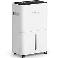 4500 Sq. Ft Dehumidifier for Home Basements Bathroom Bedroom Continuous Drainage, with Auto Shut Off Humidity Control and Drain Hose