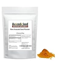 Raw Avocado Seed Powder 8 Ounces by Addicted 2 Healthy - Best Prebiotic Fiber for Gut Health, Antioxidants,Fiber,Cholesterol and Heart Health,Skin Care-Made in USA
