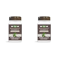 Nature's Way Pepogest Peppermint Oil, Soothes Occasional Gastrointestinal Discomfort*, 60 Softgels (Pack of 2)
