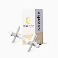 Moonlight Silicone Teethers for Babies, Baby Teether for Infants, Toddlers, Newborns, Dishwasher and Freezer-Safe Teething Toy, White - Moonjax