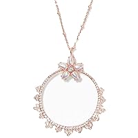 Kate Spade New York Mini Pendant Rose-Gold Chantilly Charm Necklace