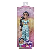 Royal Shimmer Jasmine Doll, Fashion Doll with Skirt and Accessories, Toy for Kids Ages 3 and Up