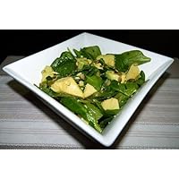 Baby Spinach Recipes: Baby Spinach with Avocado And Termis Beans