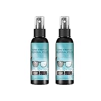Lens Scratch Remover, Eye Glass Cleaners Spray, Glass Scratch Remover, Glasses Scratch Remover for Eyeglasses (2PCS)