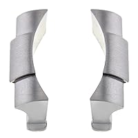 Ewatchparts 2 STRAP END LINK PIECE COMPATIBLE WITH ROLEX GMT II 16570 16700 16710 16713 16718 OYSTERFLEX