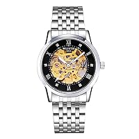 Men's Watch Automatic Mechanical Meter Men's Watch Hollow Retro Night Light Waterproof Mechanical Watch