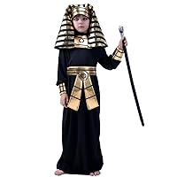 Egyptian Pharaoh Costume for Kids Black/White