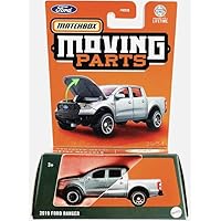 Matchbox Moving Parts 2019 Ford Ranger (Silver)