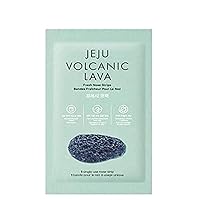 The Face Shop Jeju Volacanic Fresh Nose Strips | Improve Skin Suppleness With Deep-down Skin Hydration | Eco-certified Palm Oil For Skin Moisture Replenishment, 4.2 fl oz | Facial KBeauty Skin Care
