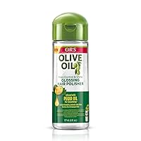 Olive Oil Frizz Control and Shine Glossing Hair Polisher 6 Ounce