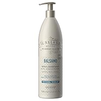 Il Salone Milano Detox Conditioner for All Hair Types - Clarifying Hair Conditioner with Charcoal Powder - Scalp Cleanser to Detox - Restore Broken Bonds & Add Softness (33.8 oz / 1000 ml)